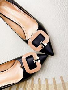 2pcs Removable Shoe Clips, Shoe Accessories DIY High Heels Decorations, Suitable For Office Ladies Shoes, Bags, Hats, Clothing Accessories, Women Shoes Decorations