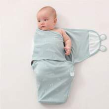 Ropa de envolver bebé, sacos de dormir de bebé a prueba de golpes, abrazos de bebé estampados para las cuatro estaciones