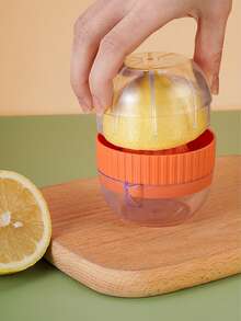 1pc Manual Juice Squeezer, Orange/Lemon Citrus Juicer Press