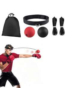 2024 New Punching Ball Set With Multiple Difficulty Levels, Head Strap Reflex Ball, Fitness Equipment For Training Speed, Accuracy, MMA, Focus, Punching Velocity, Combat Skills, Hand-Eye Coordination