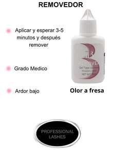 I Beauty IB Strawberry Scent Gel Remover For Eyelash Extensions - Clear - View 2