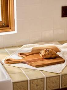 Cirelle 1 pièce, Planche à découper en bois d'acacia avec poignée, planches de service rustiques pour fromage et charcuterie, blocs de boucher de cuisine, planches à fruits lavables, usage en cuisine, produits essentiels de cuisine Rama, cadeau pour la fête des mères, jour de Thanksgiving, repas en famille, utilisation pour fête, cadeau de pendaison de crémaillère