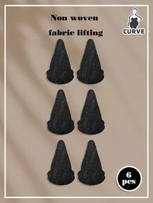 2/4/6/8片装丰胸胶隐形蕾丝丰胸带一次性丰胸胶防下垂隆胸收到货图案随机配美感十足 - 彩色 - 查看 12