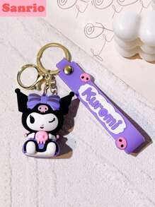 Sanrio Llavero/colgante del personaje Kuromi de Sanrio, adecuado para bolso, llavero, decoración de mochila
