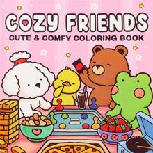 Nuevo libro para colorear con acuarela de la serie de monstruos para niños, para pintar y hacer grafitis, libro para colorear reforzado