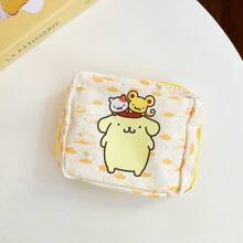 Sanrio 1 stuk schattige Oxford stoffen draagbare cosmetische tas met ritssluiting, opbergorganizer voor maandverband