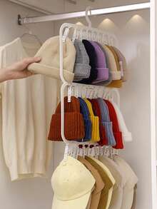 قطعة واحدة من شماعة ملابس الأطفال غير انزلاقية وبلا غرز، مع مشابك بأشكال كرتونية، رف ملابس للأطفال، منظم خزانة، هدية عيد ميلاد/عيد ميلاد، موثوق بها للأمهات، حامل جوارب