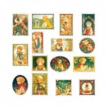 30pcs Gold Foil Themed Sticker Pack, Your Astrology Series, Suitable For Gifts, Office, Home, Marking, Labels, Classrooms, Entertainment Toys, Student Diaries, Vintage Creative, Envelopes, Sealing Stickers,School Supplies,Back To School