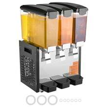 Commercial Beverage Dispenser, 3 Tanks 10 L / 10.6 QT Per Tank Juice Dispenser, 440W Stainless Steel Ice Tea Drink Machine With 45°F-54°F Cooling Temperature, For Cold Drink Restaurant Bar Party - 3 Tanks, 10 L / 10.6 QT Per Tank - View 8