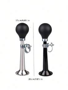 Bicycle Horn - Metal Horn, Air Horn, Mountain Bike Bell, Bicycle Accessories
