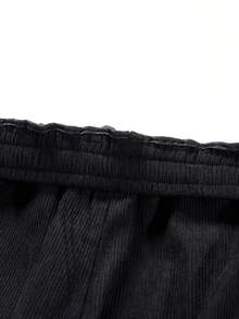 2pcs Set Men Corduroy Straight Leg Pants, Loose Casual Sport Pants For Summer - Multicolor - View 4