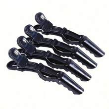 5/10 Pcs Bright And Colorful Plastic Hair Clips, Women's Alligator Clips - Wide Teeth And Double Hinge Design, Salon Quality Styling Segmenting Clips - Suitable For All Hair Styles, Hair Styling Tools, Durable Plastic Clips, Alligator Clips