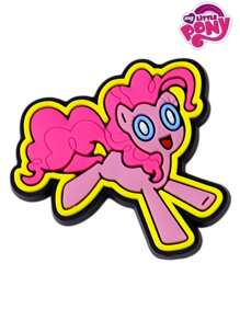 MY LITTLE PONY 1pc/12pcs My Little Pony Cute Cartoon Character Twilight Sparkle, Rainbow Dash, Pinkie Pie, Fluttershy Jelly Shoes, Shoe Flower & Shoe Charms