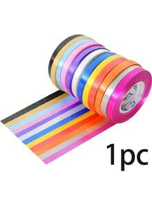 1件气球亮白脸部丝带配件系绳哑光脸部丝带婚礼装饰丝带糖盒袋