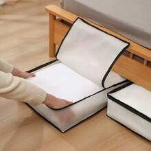 Sac de rangement pour vêtements de très grande capacité, multifonctionnel, étanche à la poussière, à l'humidité, respirant, portable et pliable | Un outil magique pour organiser les courtepointes, les vêtements et les couvertures, adapté à une utilisation dans les chambres, les armoires, les voyages, les déménagements, les salles de stockage et d'autres scénarios. C'est une aide pratique pour la maison qui permet d'économiser de l'espace, est facile à nettoyer et est disponible dans une variété de tailles pour répondre à différents besoins de stockage. C'est une solution de rangement idéale pour optimiser la vie à la maison.
