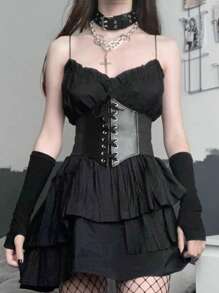 Women's Stylish Corset Waist Cincher Belt, Adjustable Size, Simple Elegant Design