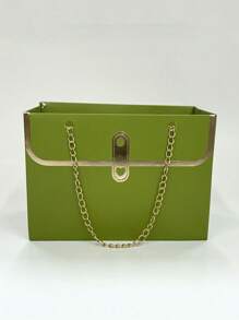 3 Stück elegante Papierblumen Geschenkbox-Set mit Griff - perfekt für Hochzeit, Valentinstag, Geburtstag und Muttertag Bouquet Aufbewahrung und handgemachte Verpackung