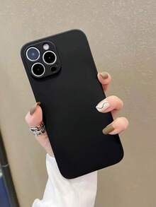 Funda de teléfono a prueba de golpes, de color negro mate sólido, impresa, compatible con iPhone 16/16 Pro Max, 15 XR/7/8, 15 Pro Max, 12 Pro Max, 13 Pro Max, resistente al agua, a las caídas y a los arañazos, regalo de primavera - Multicolor - Ver 5