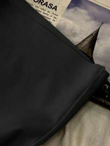 3pcs Women High Waist Seamless Briefs, Skin-Friendly Comfortable Elegant Simple Solid & Printed Tummy Control Anti-Chafe Panties