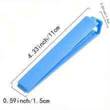 5/10/20pcs Plastic Reusable Sealing Clips, Moisture-Proof Airtight Kitchen Food Storage Box Organizer Accessories (Random Color) - Multicolor - View 8