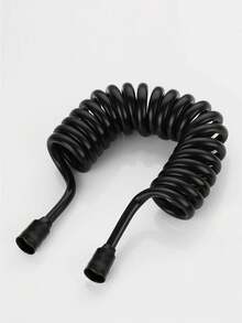 超长弹簧软管 3米/9.8英尺 柔性淋浴管 防扭曲可拉伸 适用于水管、马桶、坐浴盆喷头、浴室 浴室配件 浴室工具