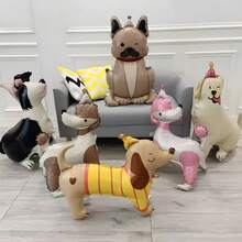 20 bóng bay giấy bạc trang trí tiệc sinh nhật hình chó cưng, chó Husky/Dachshund/Bulldog/Poodle/Labrador/Shepherd và nhiều giống chó khác, hình thú cưng, thiết kế hình bàn chân, xương, thích hợp để trang trí tiệc theo chủ đề thú cưng, trang trí kỷ niệm, tiệc sinh nhật, trang trí bóng bay, tiệc trà ngoài vườn, trang trí mùa cưới, trang trí tốt nghiệp năm 2025, ngày của mẹ, chó vui vẻ, quà tặng tiệc, đồ dùng tiệc tùng, trang trí phòng, giáng sinh - Bóng bay thú cưng - Xem 4