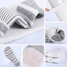 1/5/10/15/20 Pares de Meias Cano Alto Masculinas, Que Absorvem a Umidade, Resistentes a Odores, Respiráveis para Homens e Mulheres, Adequadas para Uso Diário, Corrida, Exercícios, Jogos com Bola, Ciclismo, Verão
