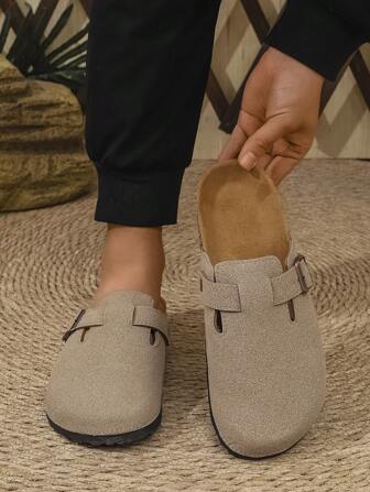 Pantoufles enfiler, chaussures antidérapantes pour l'intérieur et l'extérieur