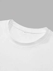 Customized Photo T-Shirt For Men, Customize Your Text And Photo, Gift For Boyfriend, Husband - White - View 4