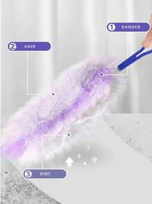 4 Packs(40pcs) Disposable Duster Refills, Electrostatic Duster Heads Replacement - Effortless Dust Removal For Electronics, Furniture, Blinds, And Ceiling Fans – (Handle Not Included) - Cleaning Supplies, Cleaning Accessories