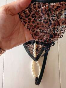Thai Pearl Thong Panties With Adjustment - 彩色 - 查看 3