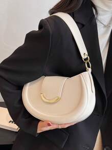 Bolsa feminina simples com alça de ombro