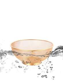 Panier d'égouttage en acier inoxydable, 1 pièce, ensemble de passoire en acier inoxydable doré et argenté, égouttoir à mailles fines, bassin de drainage multifonction, égouttoir à tamis, égouttoir à mailles, égouttoir de cuisine multifonction pour fruits, évier et riz - Panier d'égouttage à mailles fines pour un égouttage efficace - Antirouille et durable