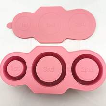 1 Pack Mini Ice Cube Mold, For 40oz Tumbler, Silicone Ice Tray, Creative Bullet Cup Ice Maker, Whiskey Ice Mold, Cocktail Tool, Easy Release, Reusable, Cold Drink Essential, Home Barware, Christmas Party, Holiday Gathering, Summer Beverages, Adults. - Multicolor - View 13