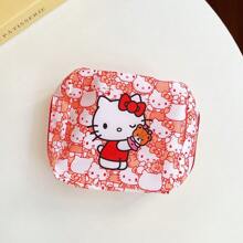 Sanrio 1 stuk schattige Oxford stoffen draagbare cosmetische tas met ritssluiting, opbergorganizer voor maandverband