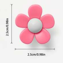 7/14pcs Cute Cartoon Flower Shoe Charms - Random Color PVC DIY Accessories, Fit For Clogs, Sandals And Beach Bags - Birthday, Christmas, Valentine's Day, Halloween Gifts, Adorable Shoes