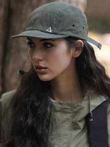 1pc Outdoor Spring/Summer/Autumn Thin Quick-Drying Waterproof Foldable Visor Cap, Unisex Japanese Short Brim Baseball Hat, Adjustable 55-60cm - Multicolor - View 9