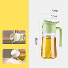 1pc Multi-Function Glass Spray Oil Bottle, Dual-Use Sprayer And Pouring, Large Capacity, Wholesale - Multicolor - View 12