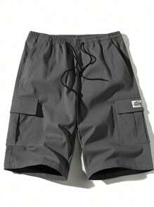 Shorts cargo de verano delgados para hombre, shorts bermuda casuales y transpirables para exteriores