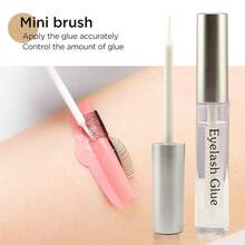 1 lọ keo uốn mi chuyên nghiệp, 6ml - Keo uốn mi mạnh mẽ, nâng mi, tạo hiệu ứng cong dày, công thức dịu nhẹ, không mùi, lâu trôi, cần thiết cho bộ dụng cụ uốn mi tại nhà. - trắng - Xem 5