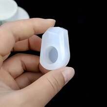 3 Peças Moldes de Anel de Silicone para Resina Epóxi, Produção de Joias de Cristal DIY, 3 Tamanhos Diferentes de Moldes de Anel, Moldes de Fundição de Pulseira Feitos à Mão Sem Cobrança, Acessórios de Joias