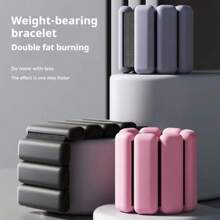 MEIYIXING MEIYIXING 1 par de brazaletes y tobilleras deportivos de moda y con resistencia, 2 libras por par (925 gramos, gimnasio)