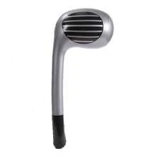 充气高尔夫球杆恶作剧玩具，户外新奇假充气高尔夫球杆游戏 - 深灰色 - 查看 2