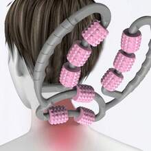 1PC Circular Leg Clamp Beauty Leg Clamp Calf Massager Yoga Roller Clamp Muscle Relaxation Nine Wheel Leg Massager - Multicolor - View 5