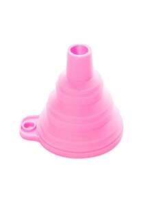 1Pc Silicone Collapsible Funnel, Food Funnel, Collapsible Kitchen Funnel, Canning Funnel Wide Mouth, Bottle Funne, Portable Mini Oil Funnel, Kitchen Funnel Mini Funnel, Household Liquid Dispenser, For Spices, Glass, Kitchen Cooking Tools.