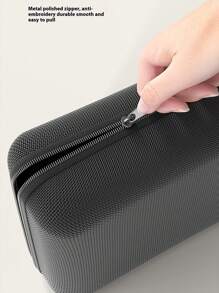 Borsa portaoggetti per aspirapolvere per auto, borsa portaoggetti per compressore d'aria senza fili, custodia rigida in EVA per contenitore di archiviazione digitale portatile, contenitore di archiviazione per set di aspirapolvere portatili, borsa per organizzazione e stoccaggio di aspirapolvere per auto
