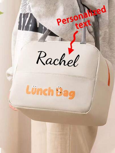 Borsa termica portatile con capacità extra large, personalizzabile, realizzata in fogli di alluminio extra spessi isolanti, ideale per il pranzo in ufficio o per picnic all'aperto