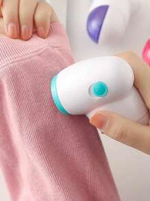 1 Peça Mini Removedor de Pelos Elétrico Portátil para Tecido, Removedor de Fiapos de Tecido, Desfibrilador de Roupas, Aparador de Bolinhas, Máquina de Fazer Suéter, para Roupas, Roupa de Cama, Móveis, Carpetes, Sofá, Materiais de Limpeza - Requer 2 pilhas AA (não inclusas)