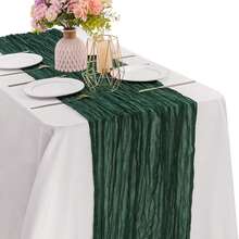 120-Inch (10ft/304.8cm) Purple Easter Cheese Cloth Bohemian Country Cheesecloth Tablecloth, Spring Decor For Weddings, Parties, Birthdays, Home - Multicolor - View 43