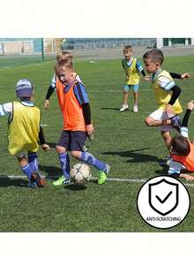 1pair Elastic Kids Arm Sleeves Sun UV Protection Solid Color Sun Protection Ice Cuff Girls Boys - Multicolor - View 5